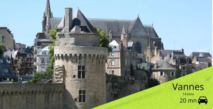 Ty Gavrinis - T2- Centre Bourg - 100M De La Mer Лармор-Бадан Екстер'єр фото